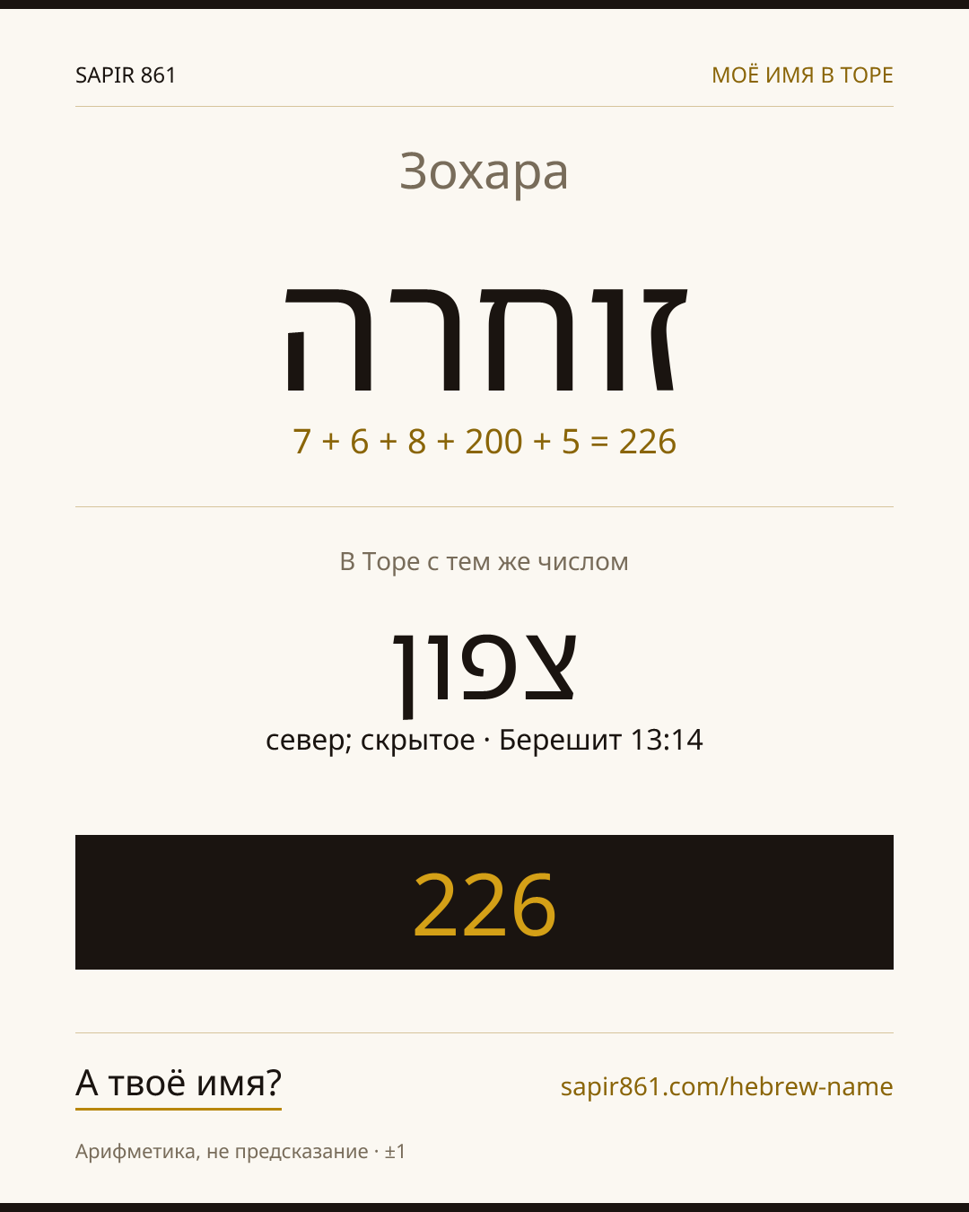 Зохара — זוהרה