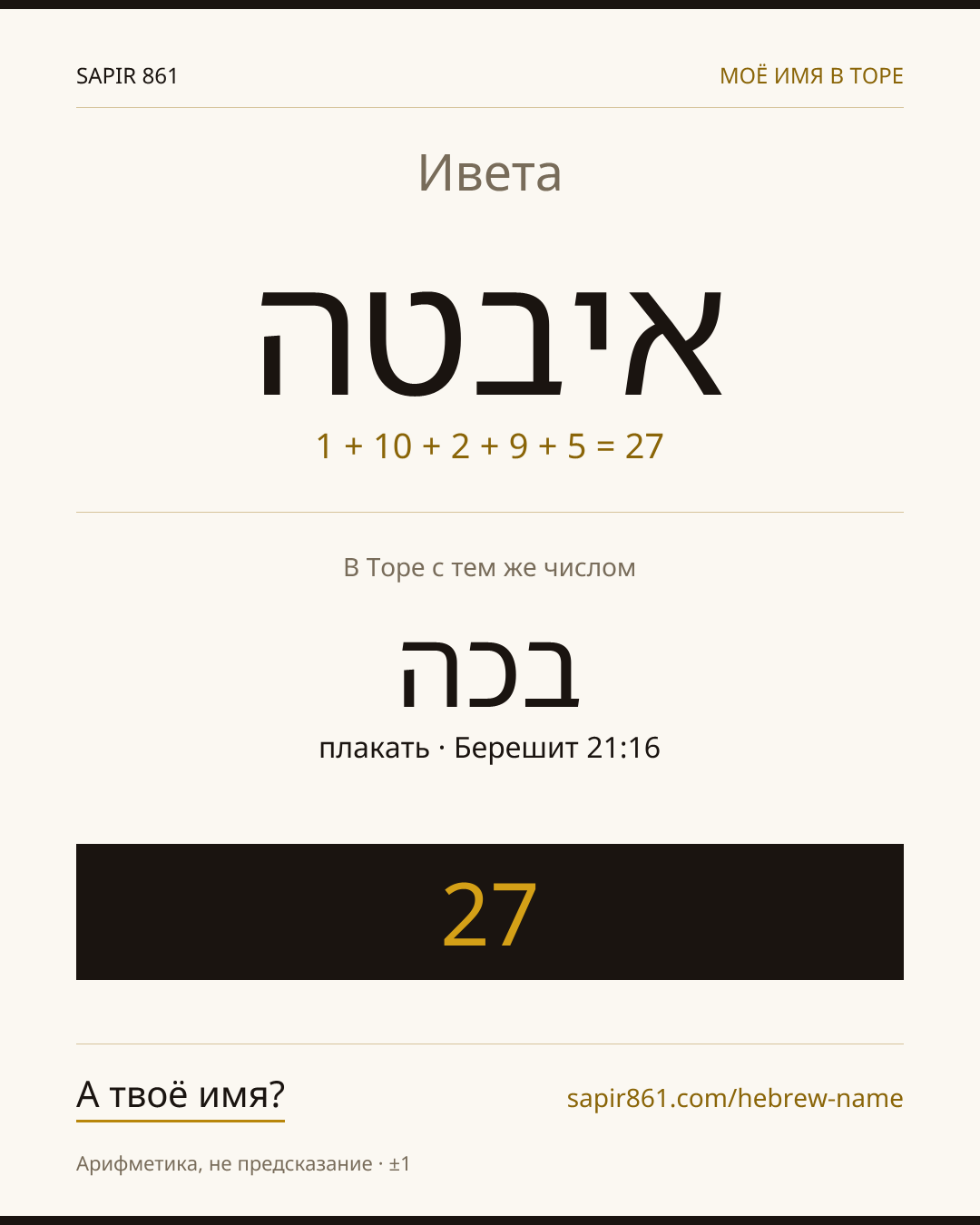 Ивета — איבטה