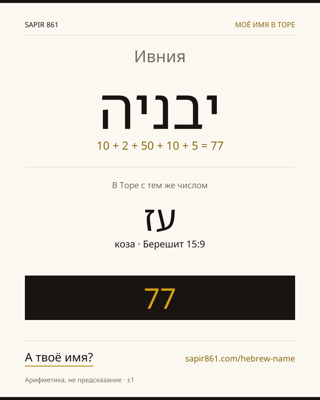 Ивния — יבניה