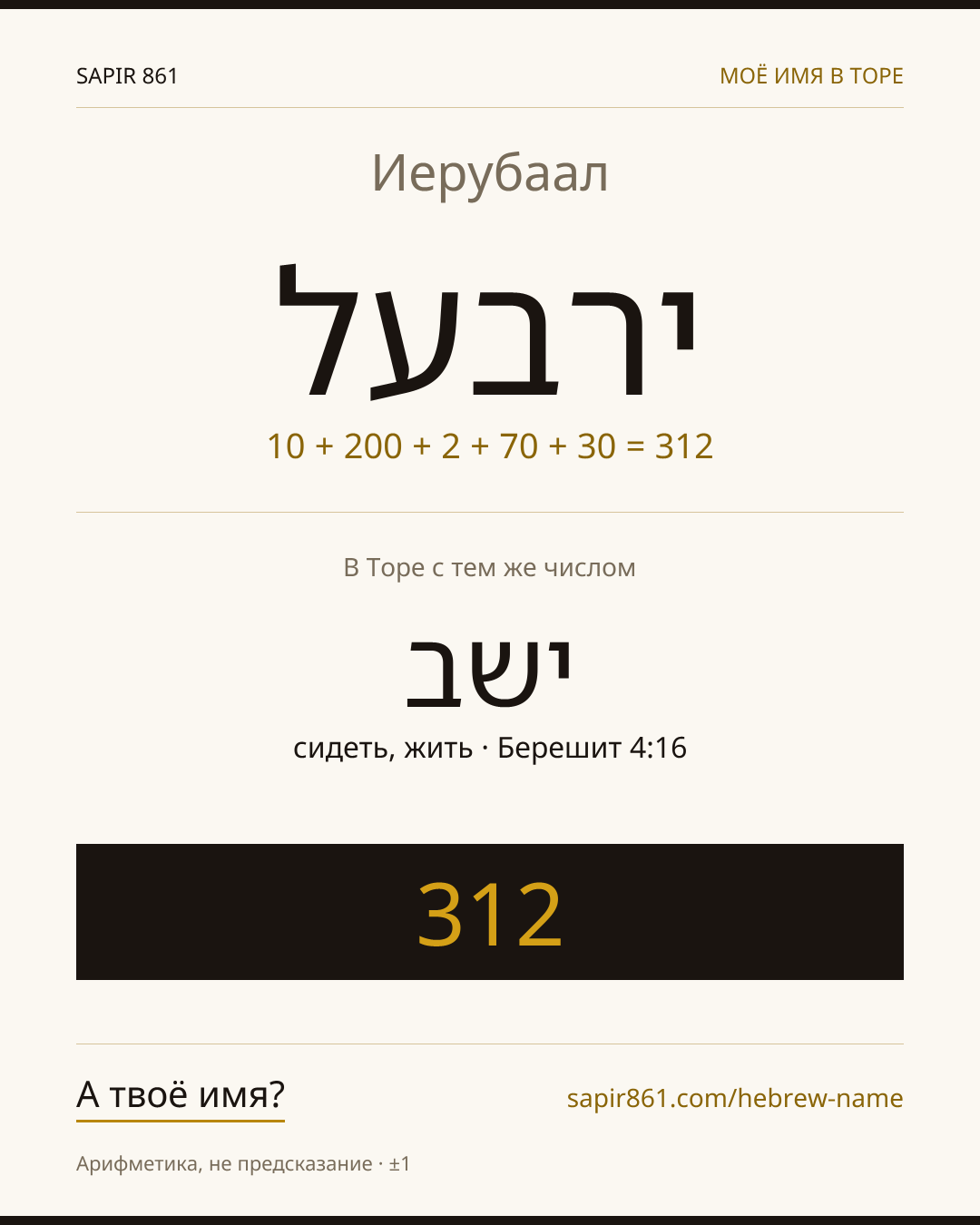 Иерубаал — ירבעל