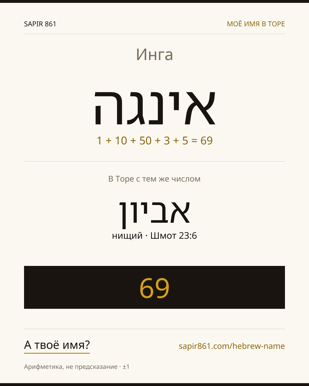 Инга — אינגה