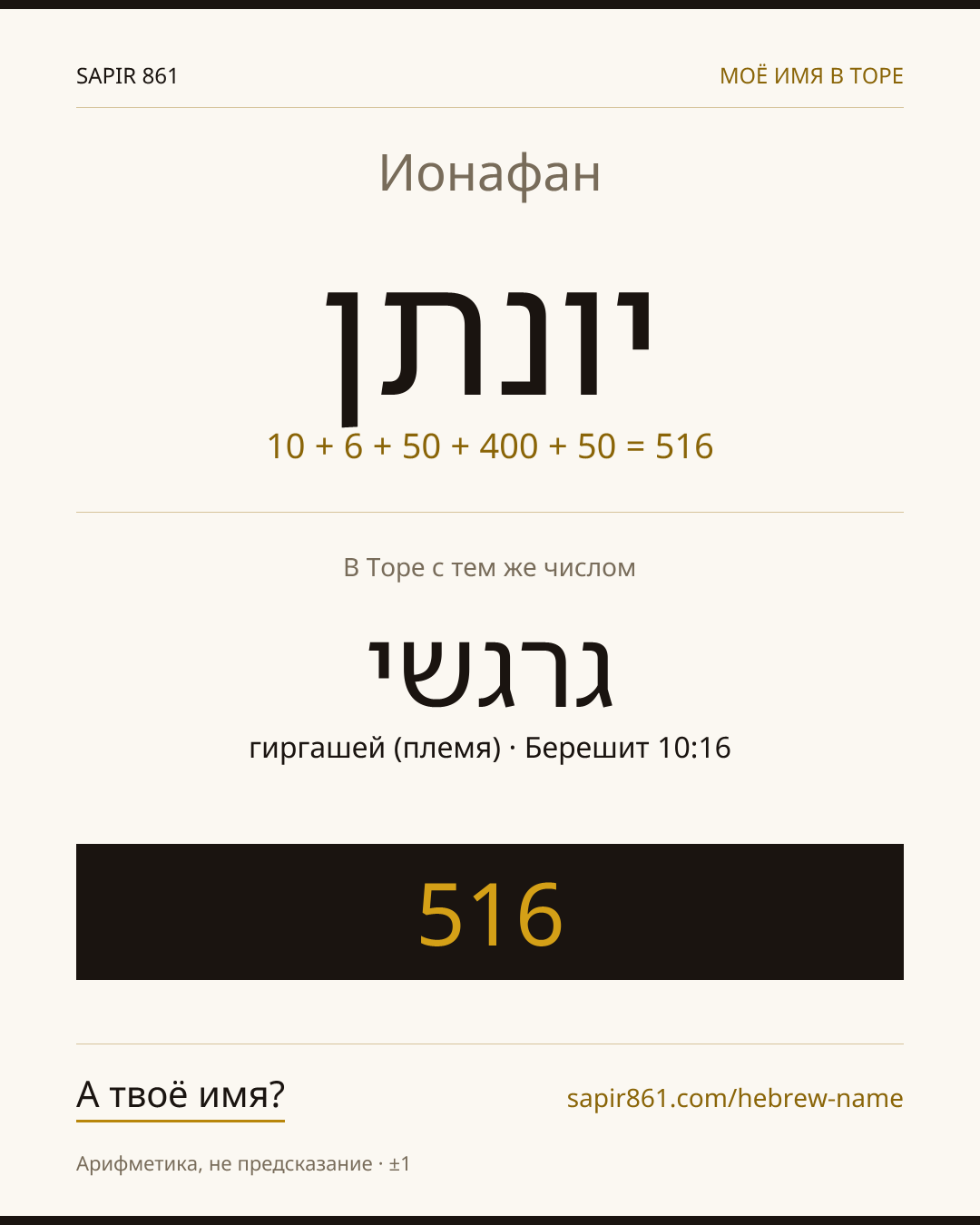 Ионафан — יונתן
