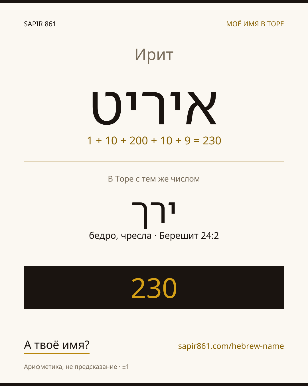 Ирит — אירית