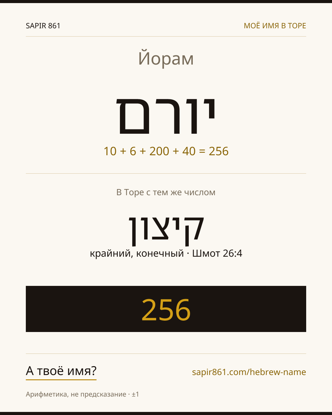 Йорам — יורם