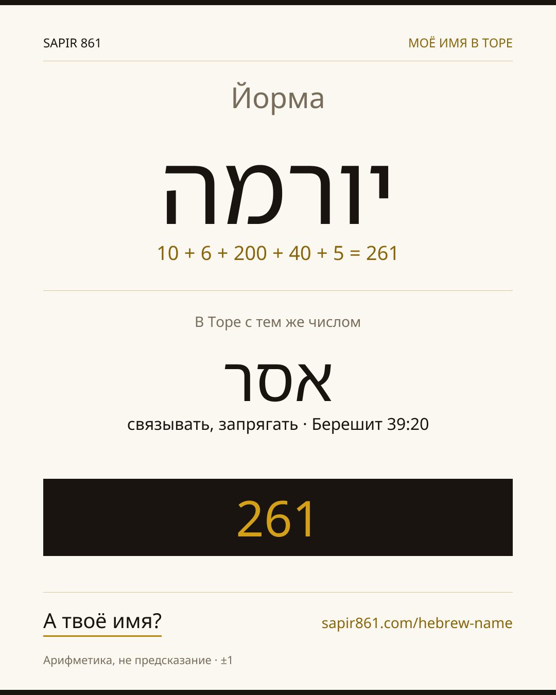 Йорма — יורמה
