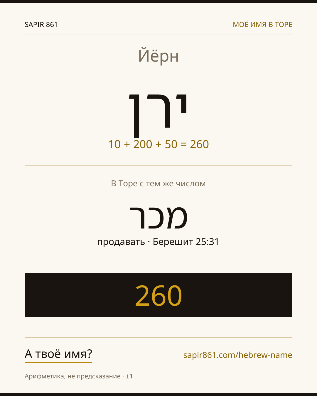 Йёрн — ירן