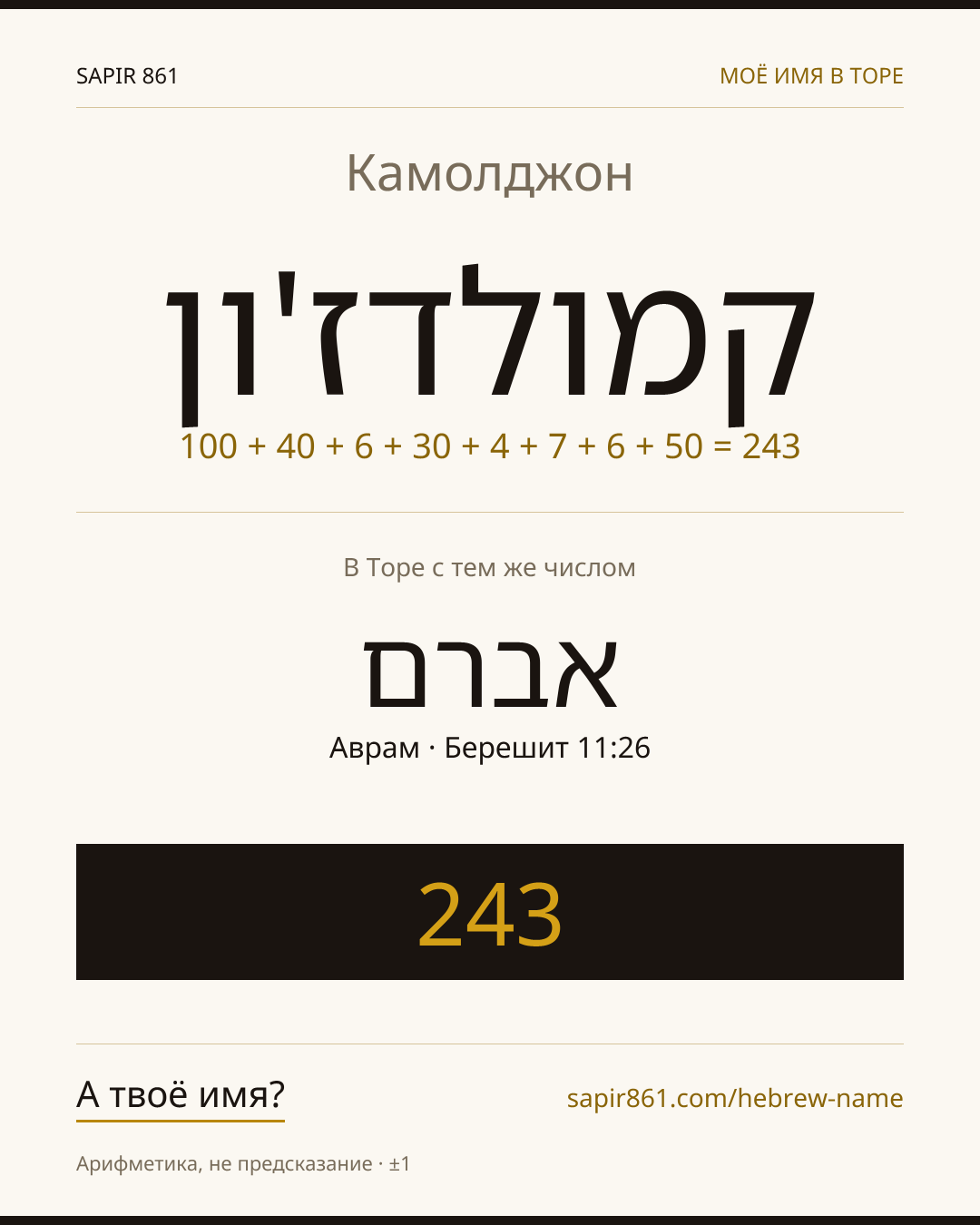 Камолджон — קמולדז'ון