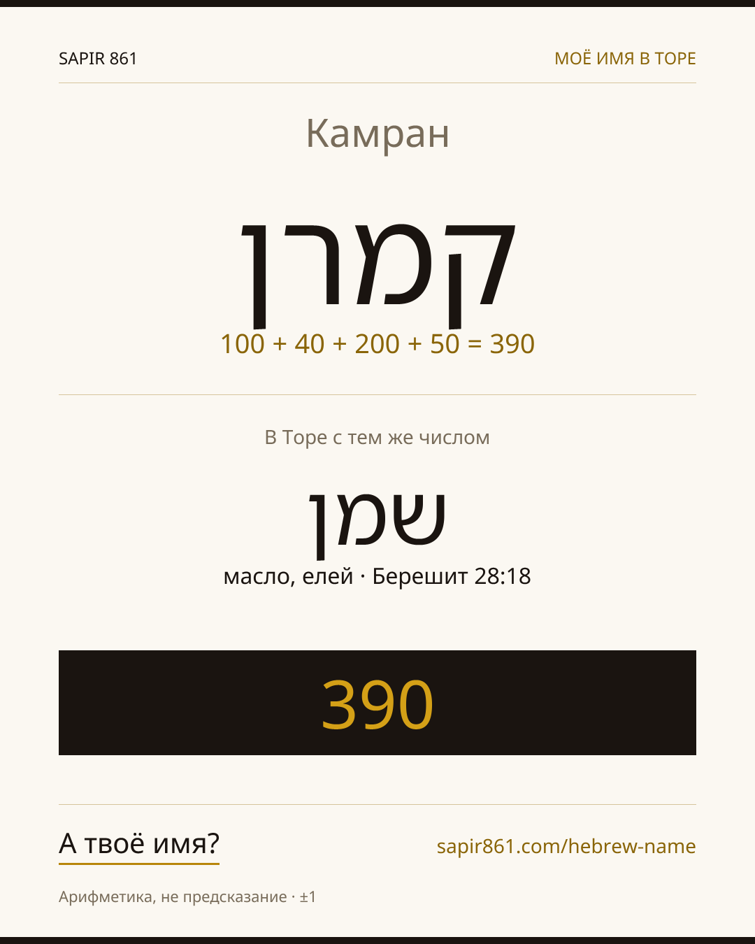 Камран — קמרן