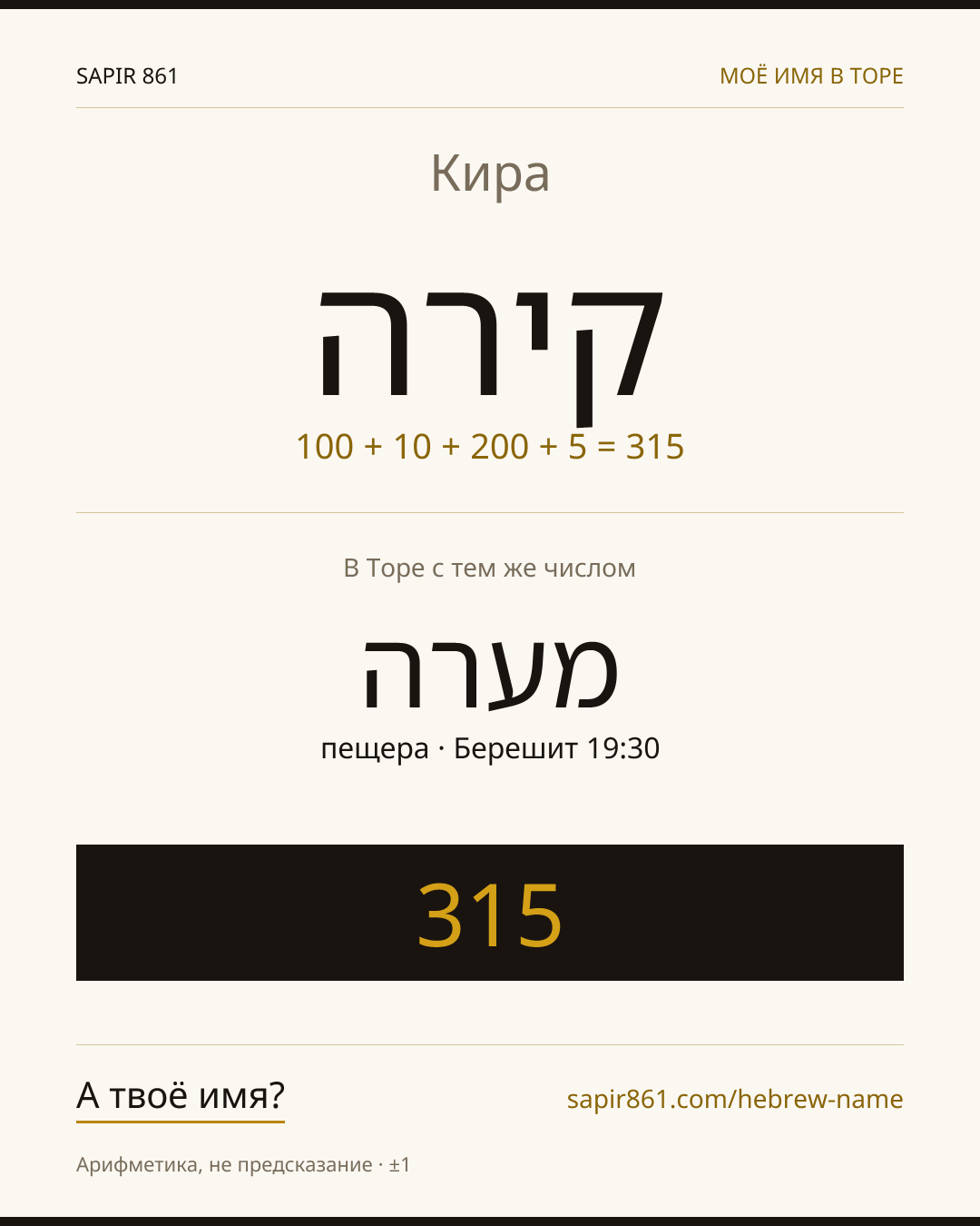 Кира — קירה