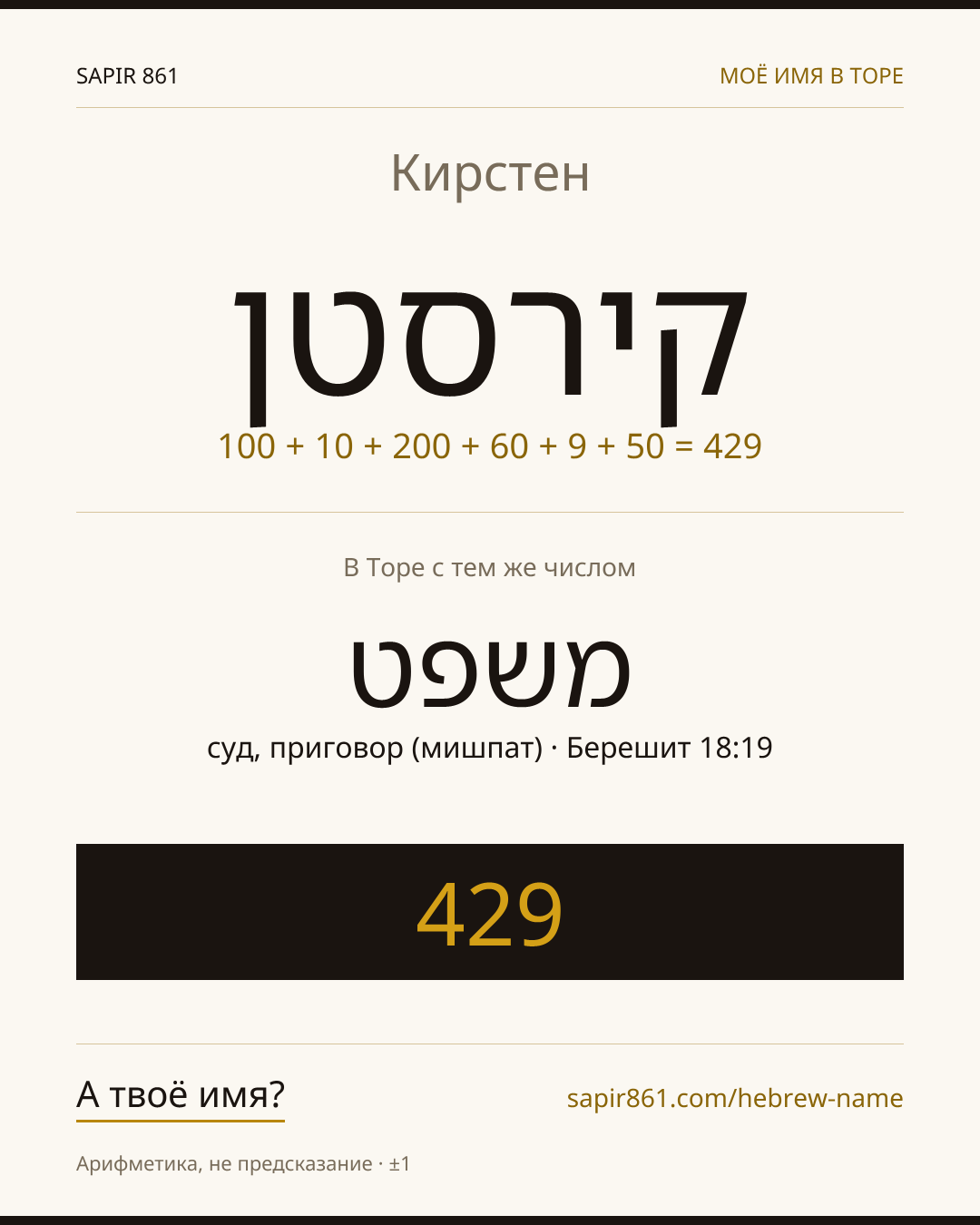 Кирстен — קירסטן