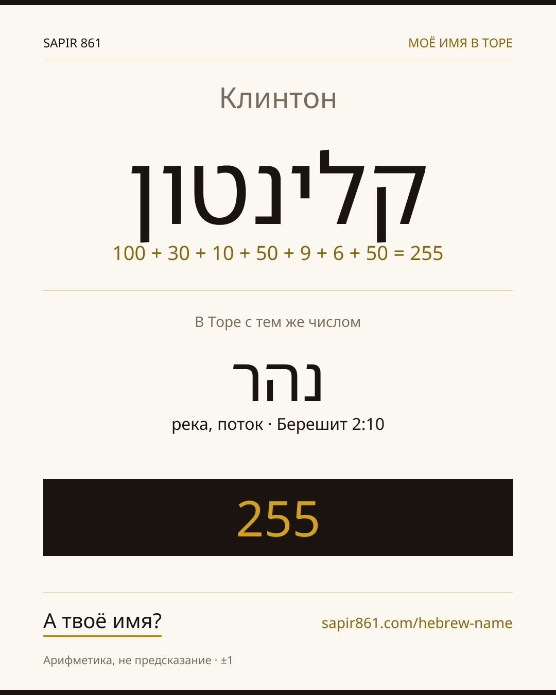 Клинтон — קלינטון