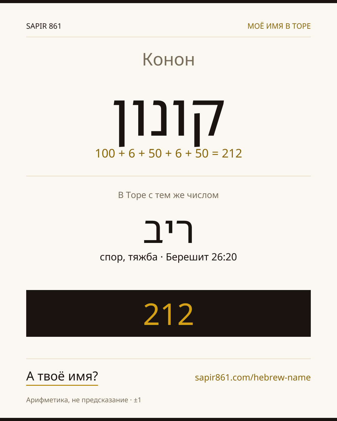 Конон — קונון