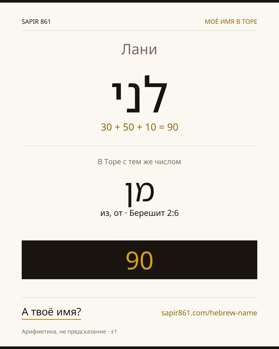 Лани — לני