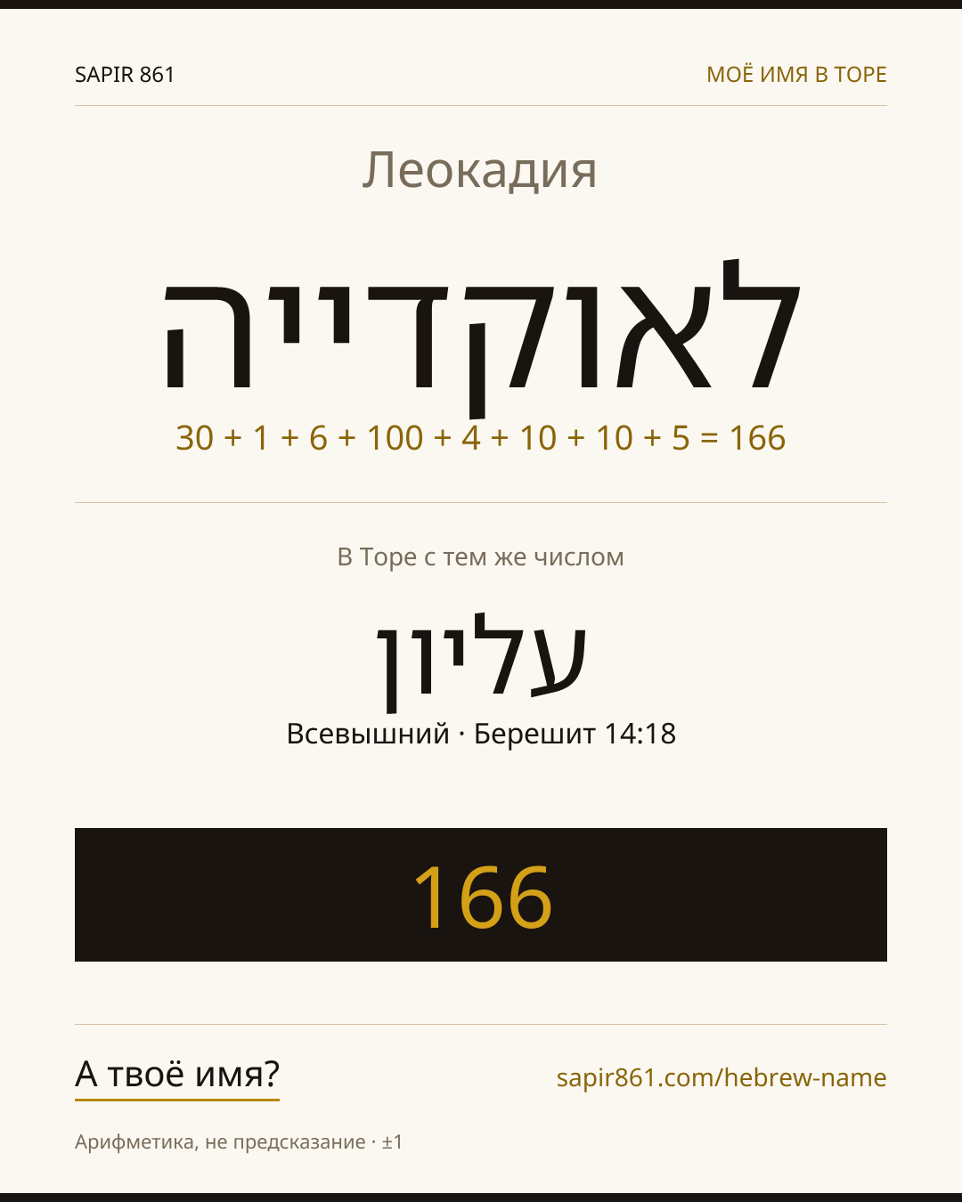 Леокадия — לאוקדייה