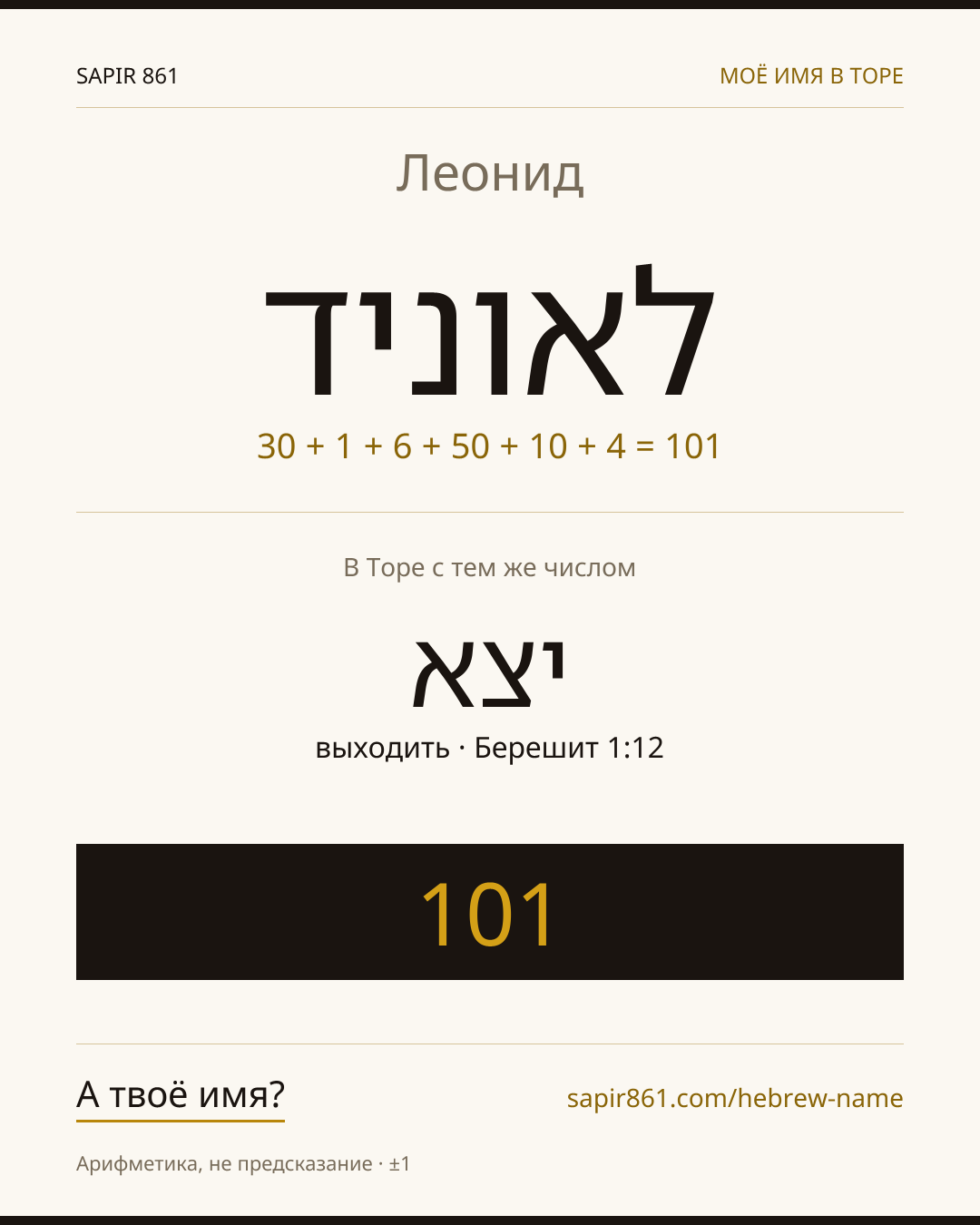 Леонид — לאוניד
