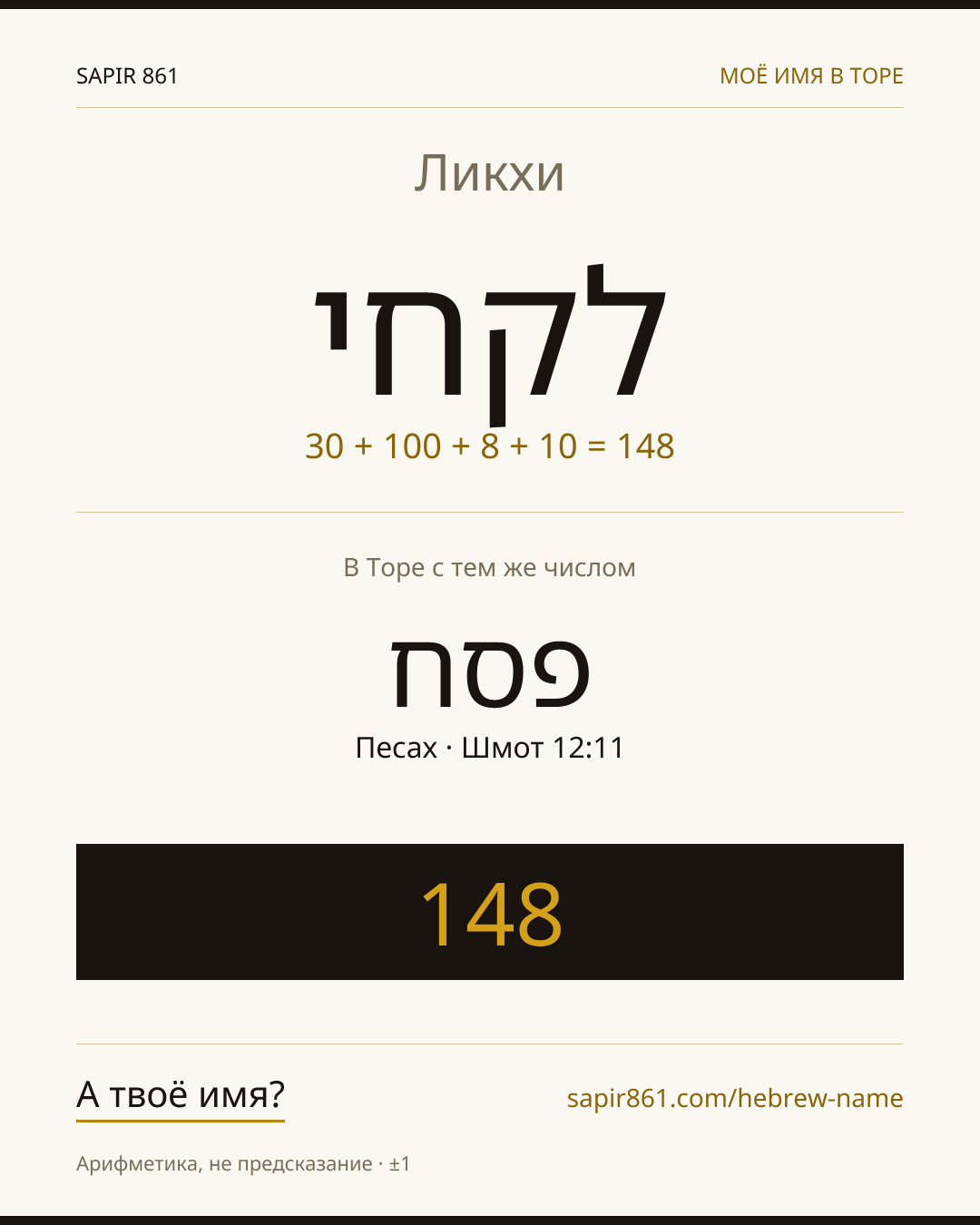Ликхи — לקחי