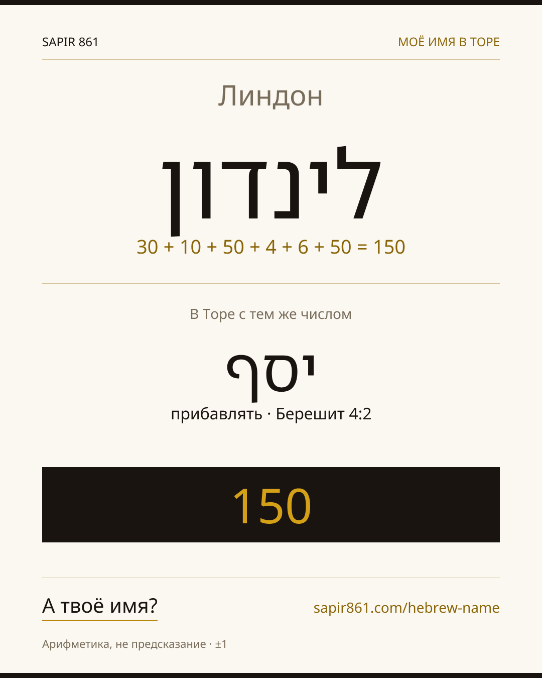 Линдон — לינדון