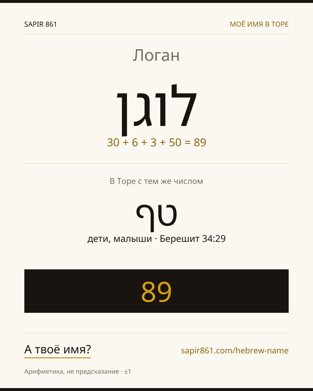 Логан — לוגן