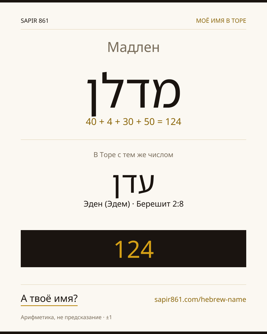 Мадлен — מדלן