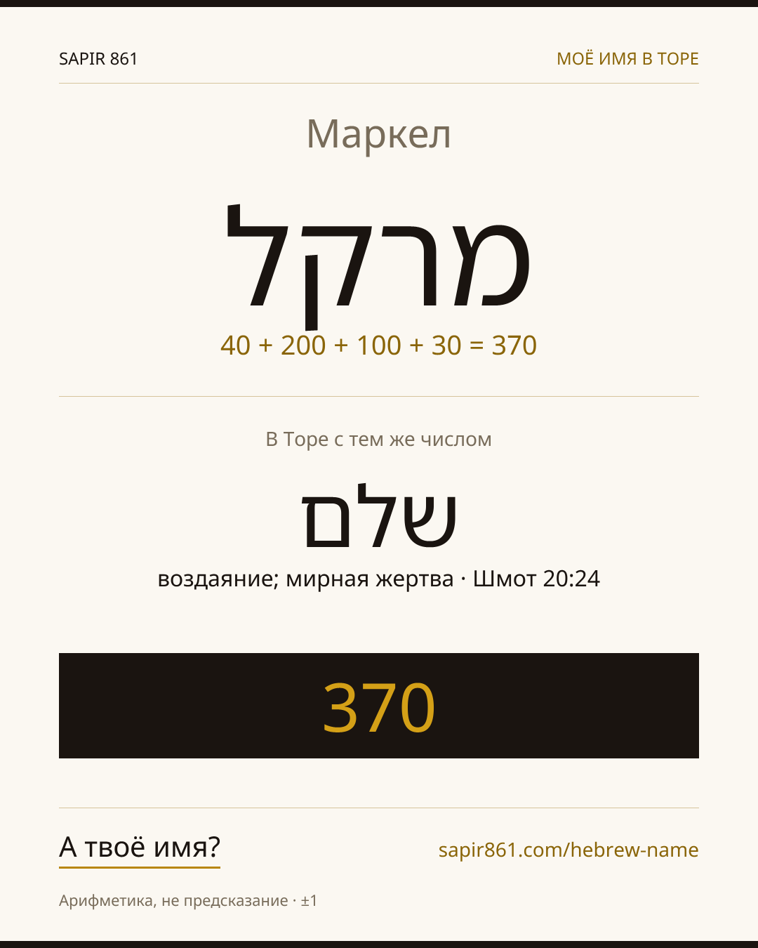 Маркел — מרקל