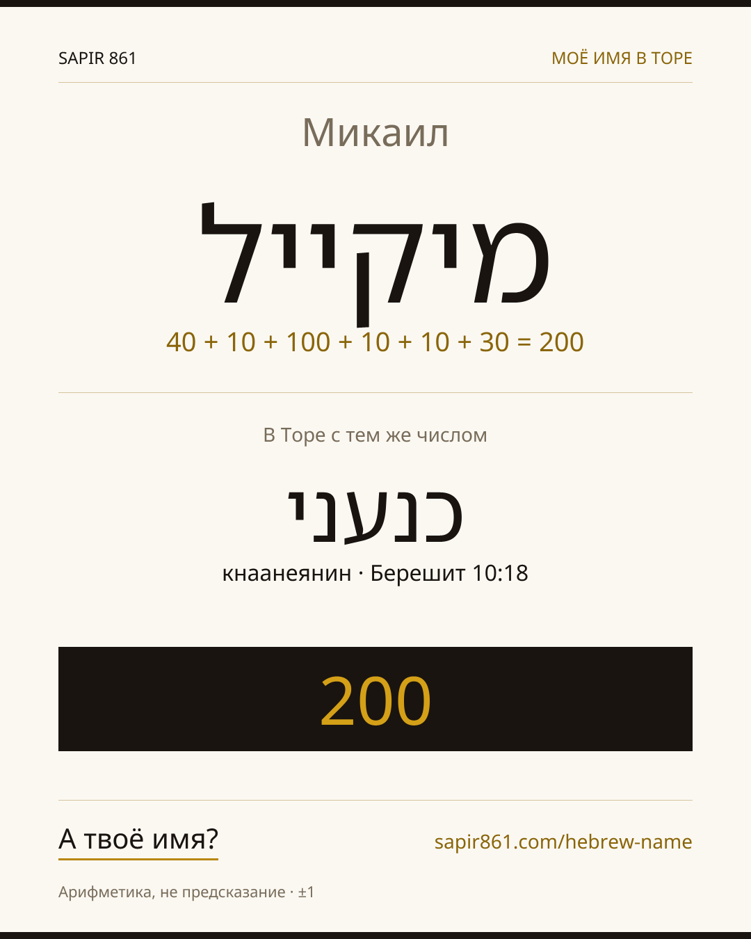 Микаил — מיקייל