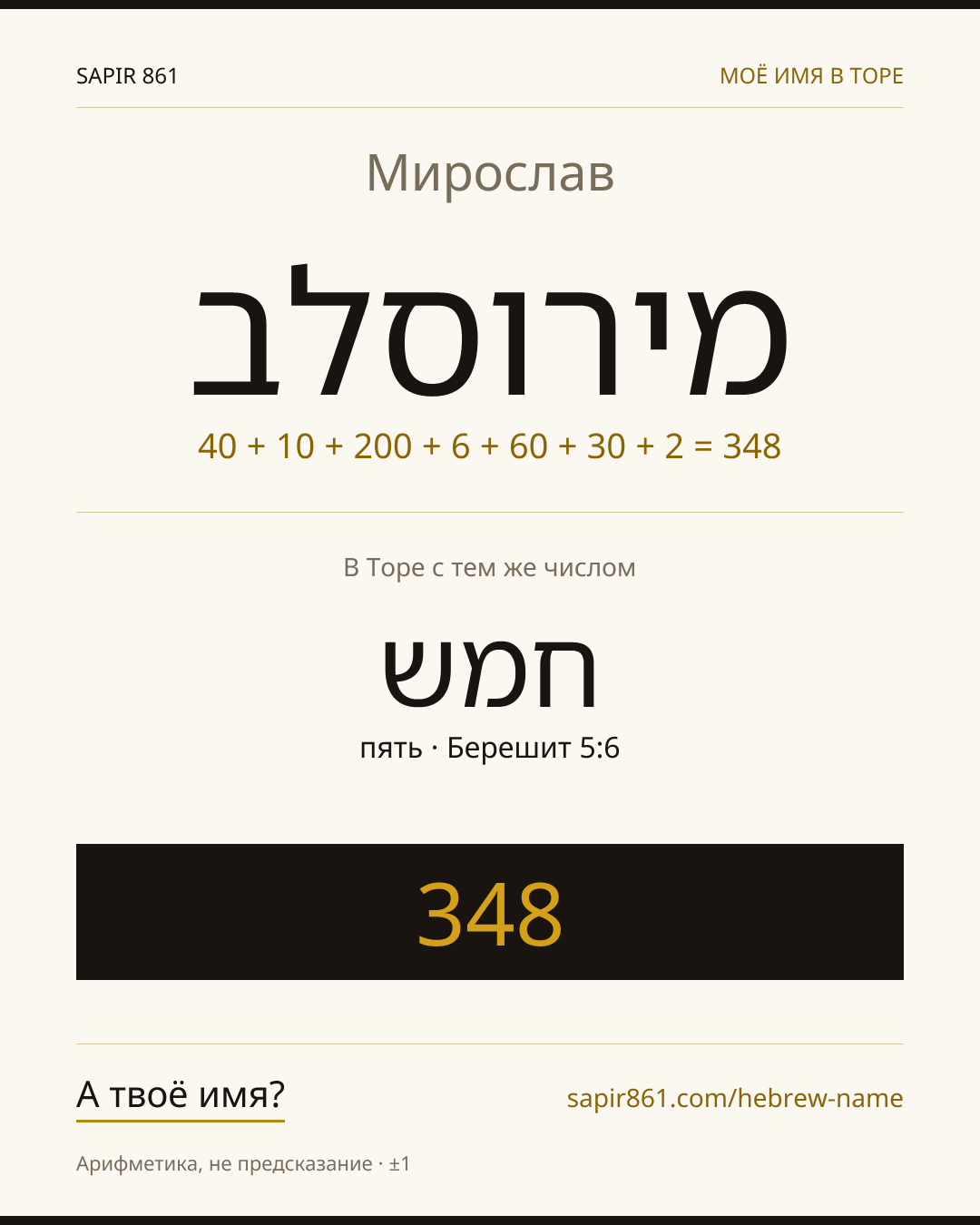 Мирослав — מירוסלב
