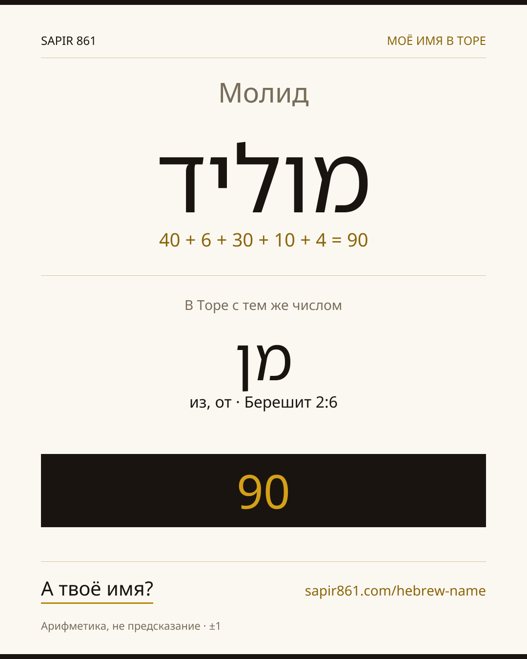 Молид — מוליד