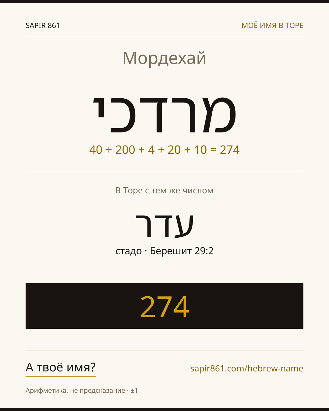 Мордехай — מרדכי