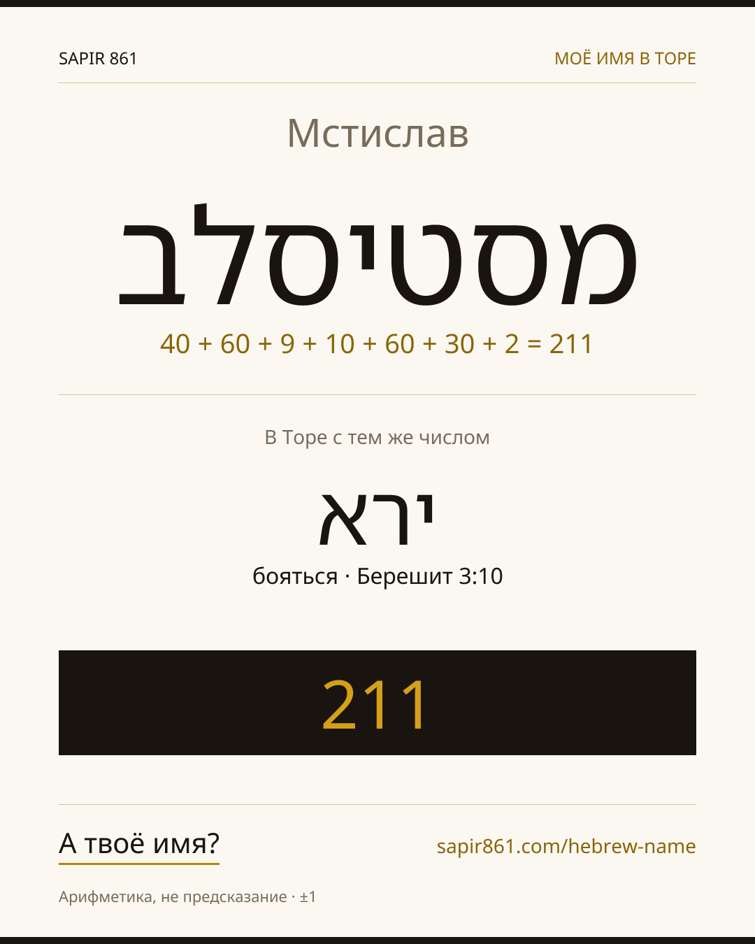 Мстислав — מסטיסלב