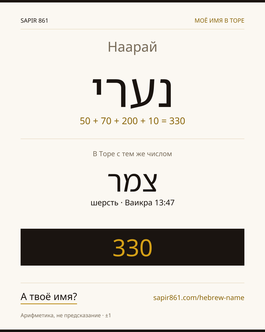 Наарай — נערי