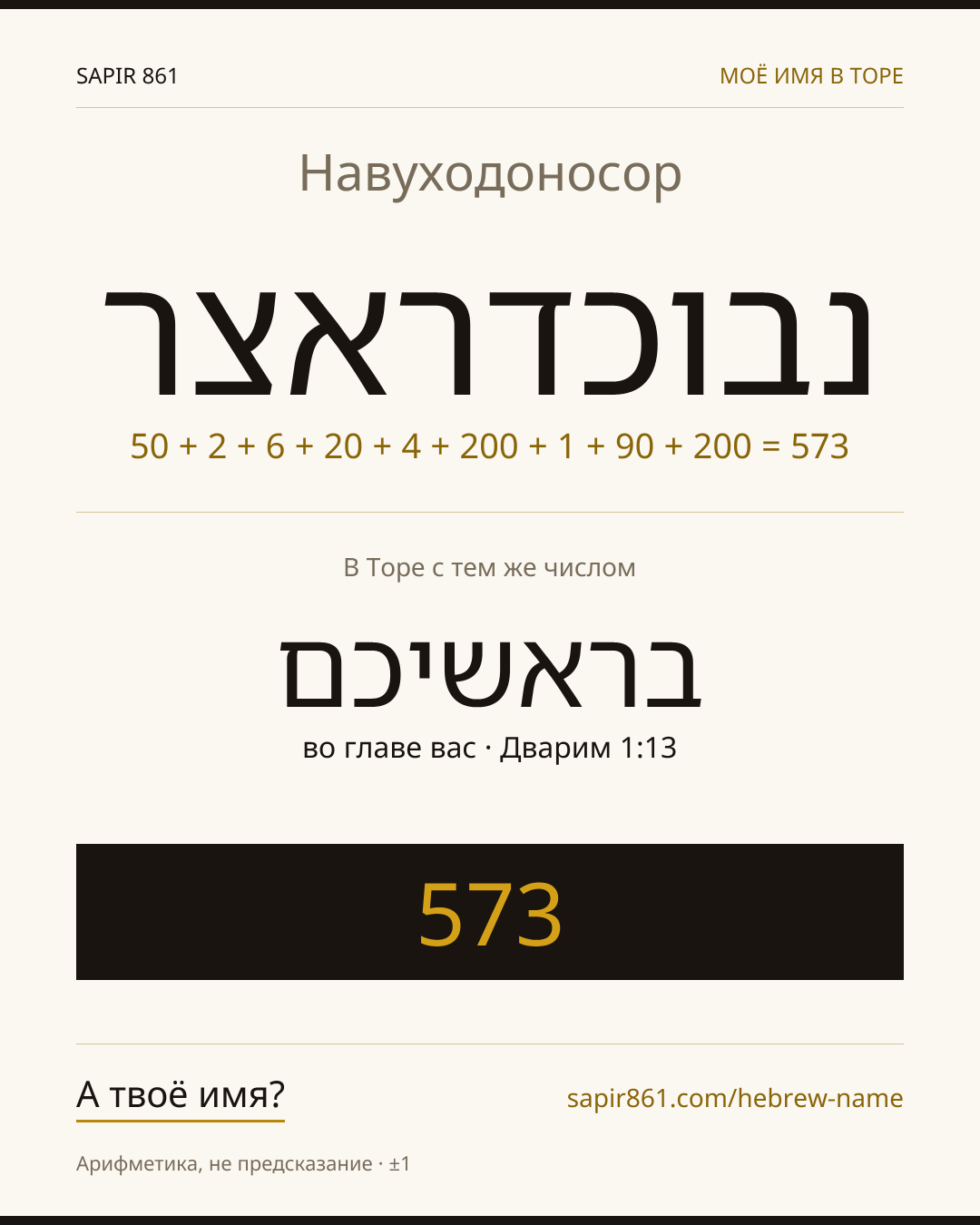 Навуходоносор — נבוכדראצר