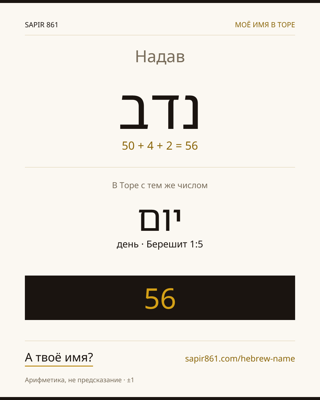 Надав — נדב