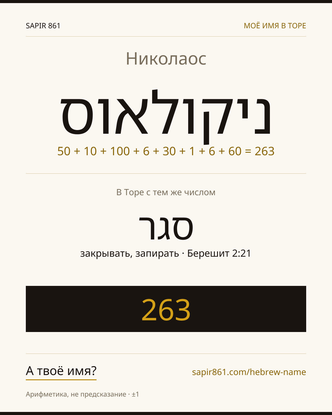 Николаос — ניקולאוס