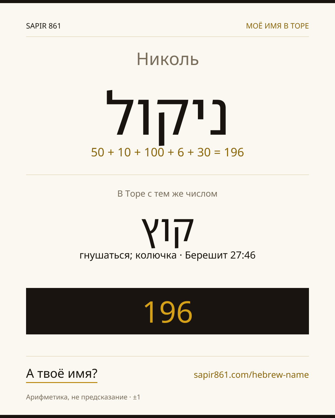 Николь — ניקול