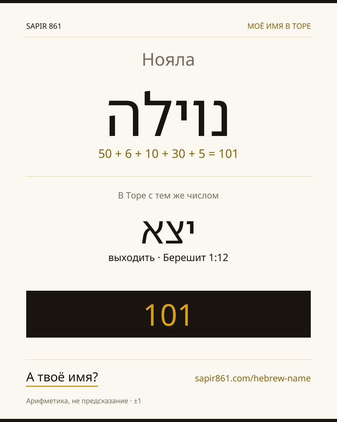 Нояла — נוילה
