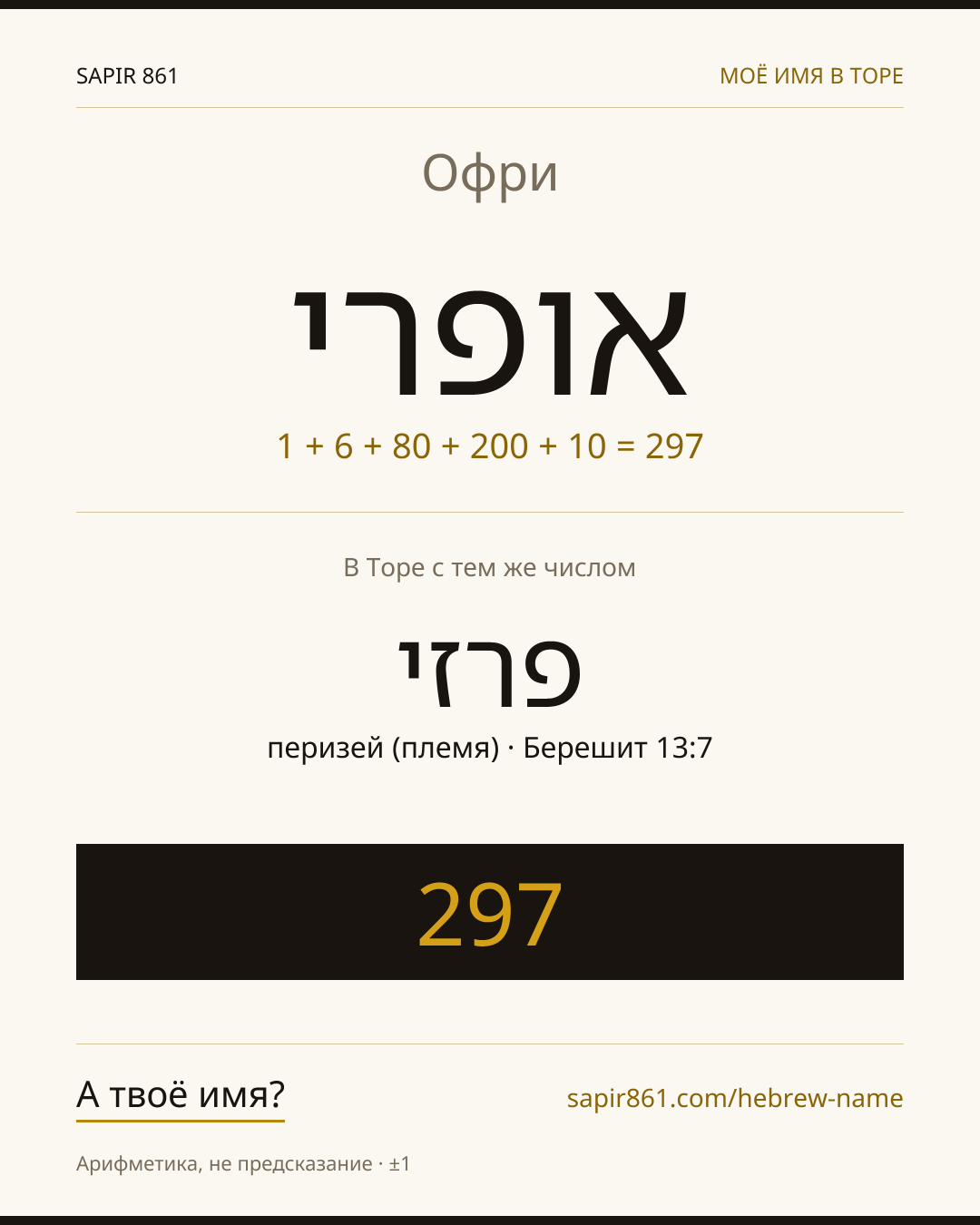 Офри — אופרי