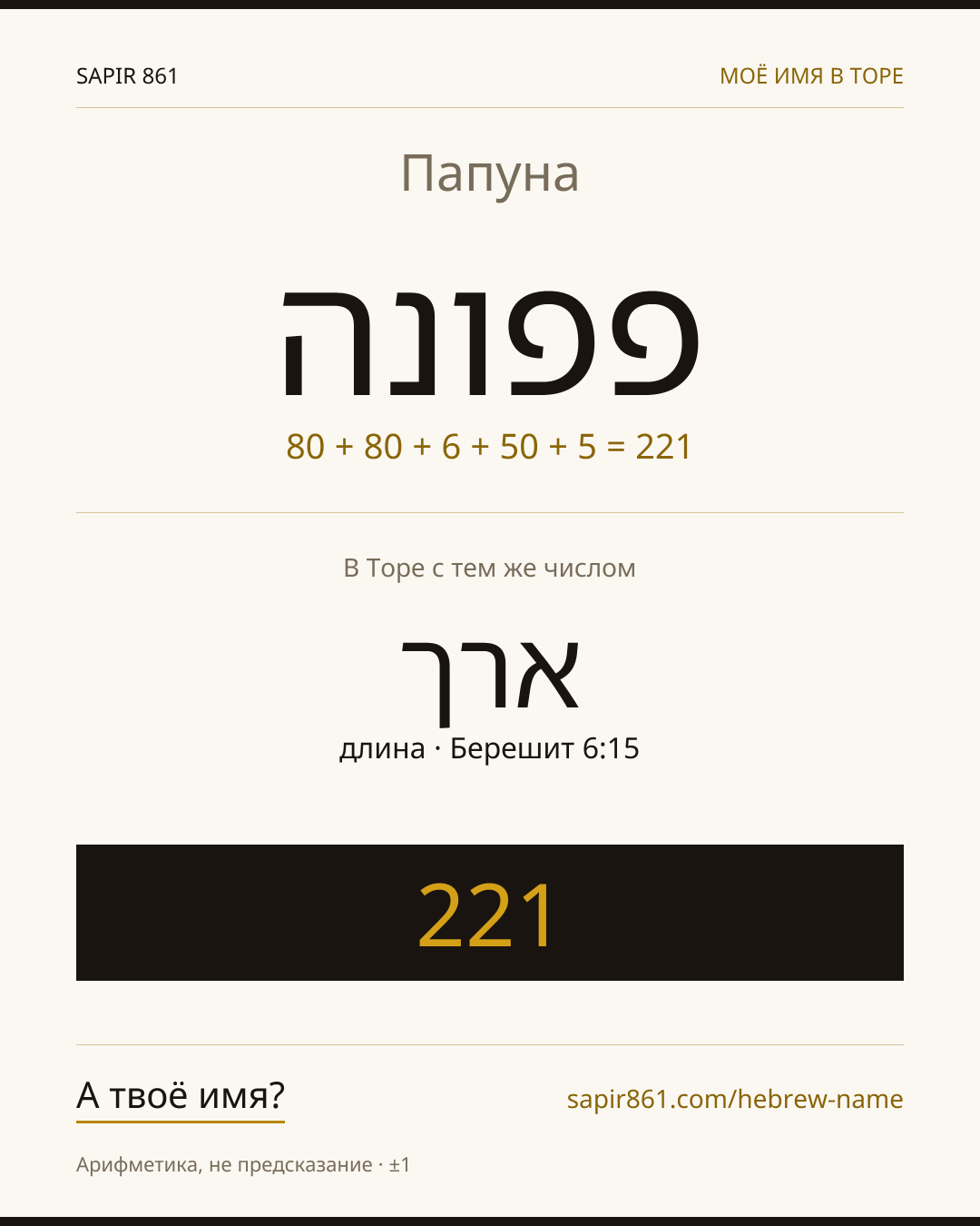 Папуна — פפונה