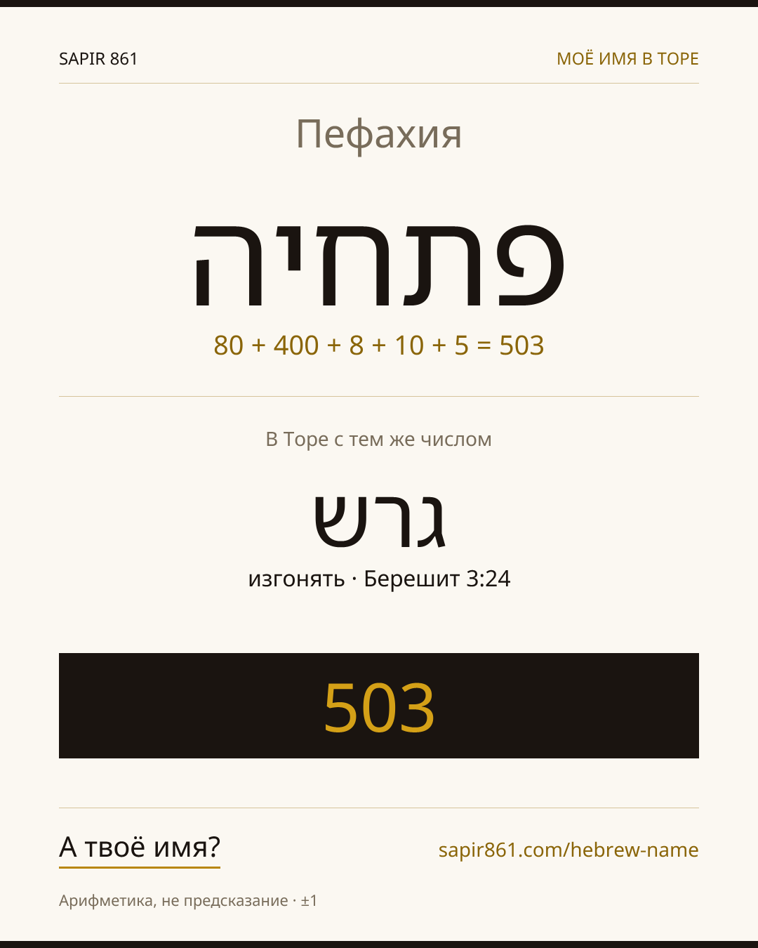 Пефахия — פתחיה