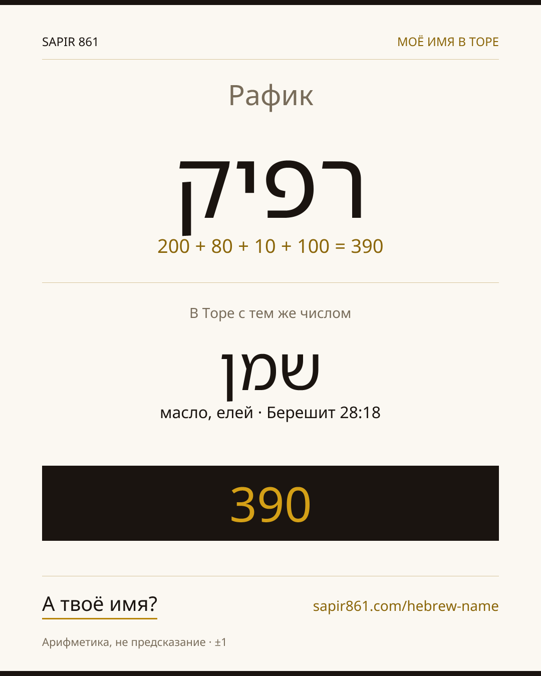 Рафик — רפיק