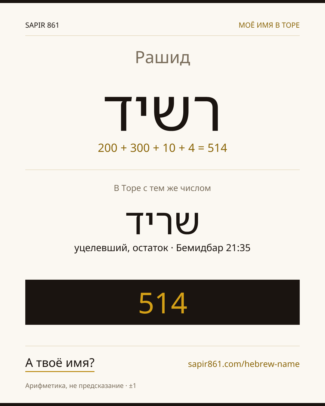Рашид — רשיד