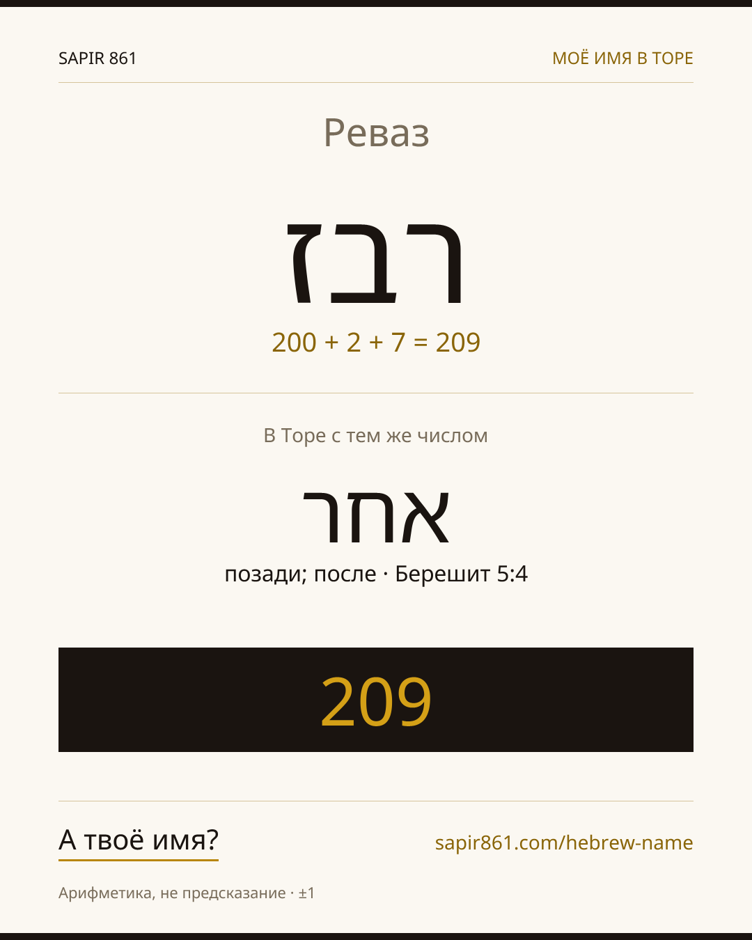 Реваз — רבז