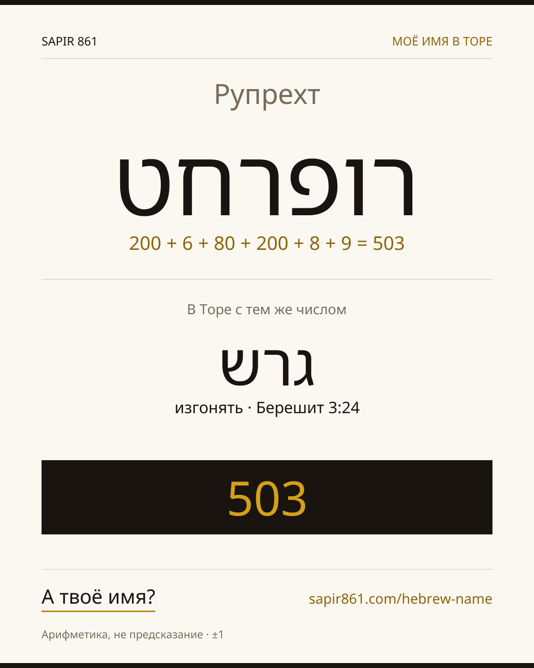 Рупрехт — רופרחט