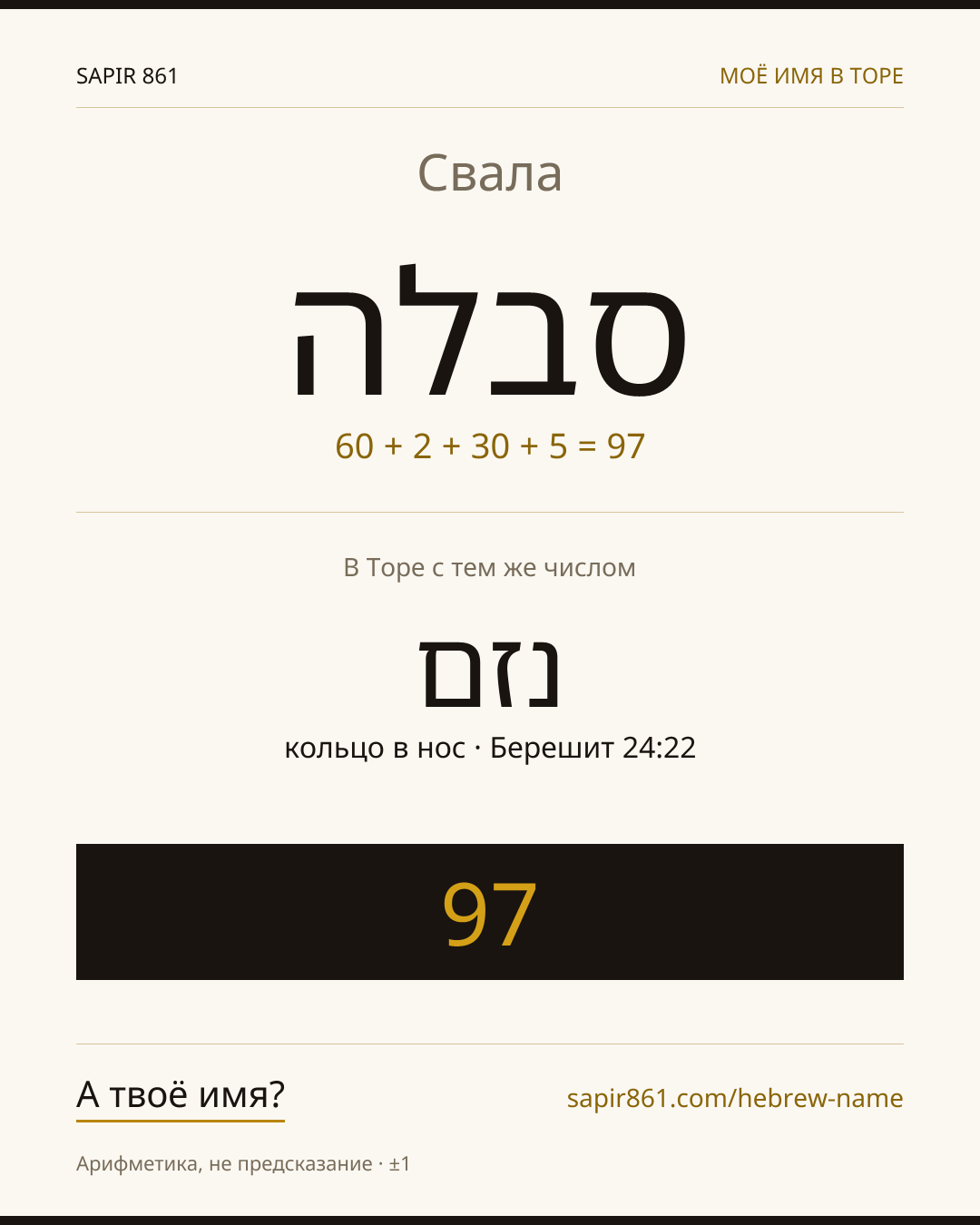Свала — סבלה