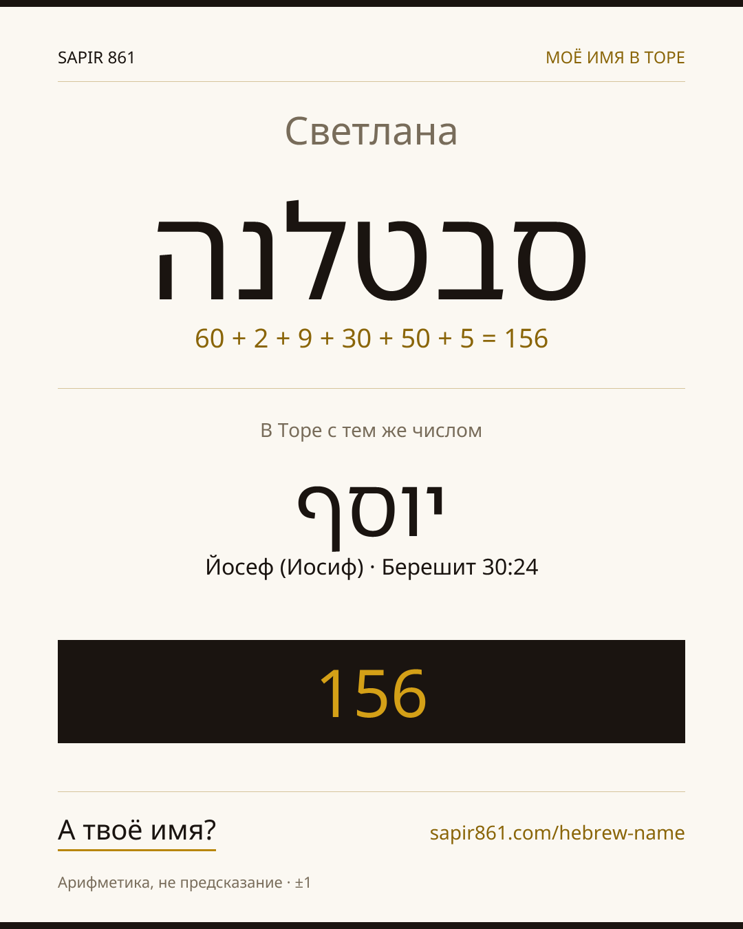 Светлана — סבטלנה
