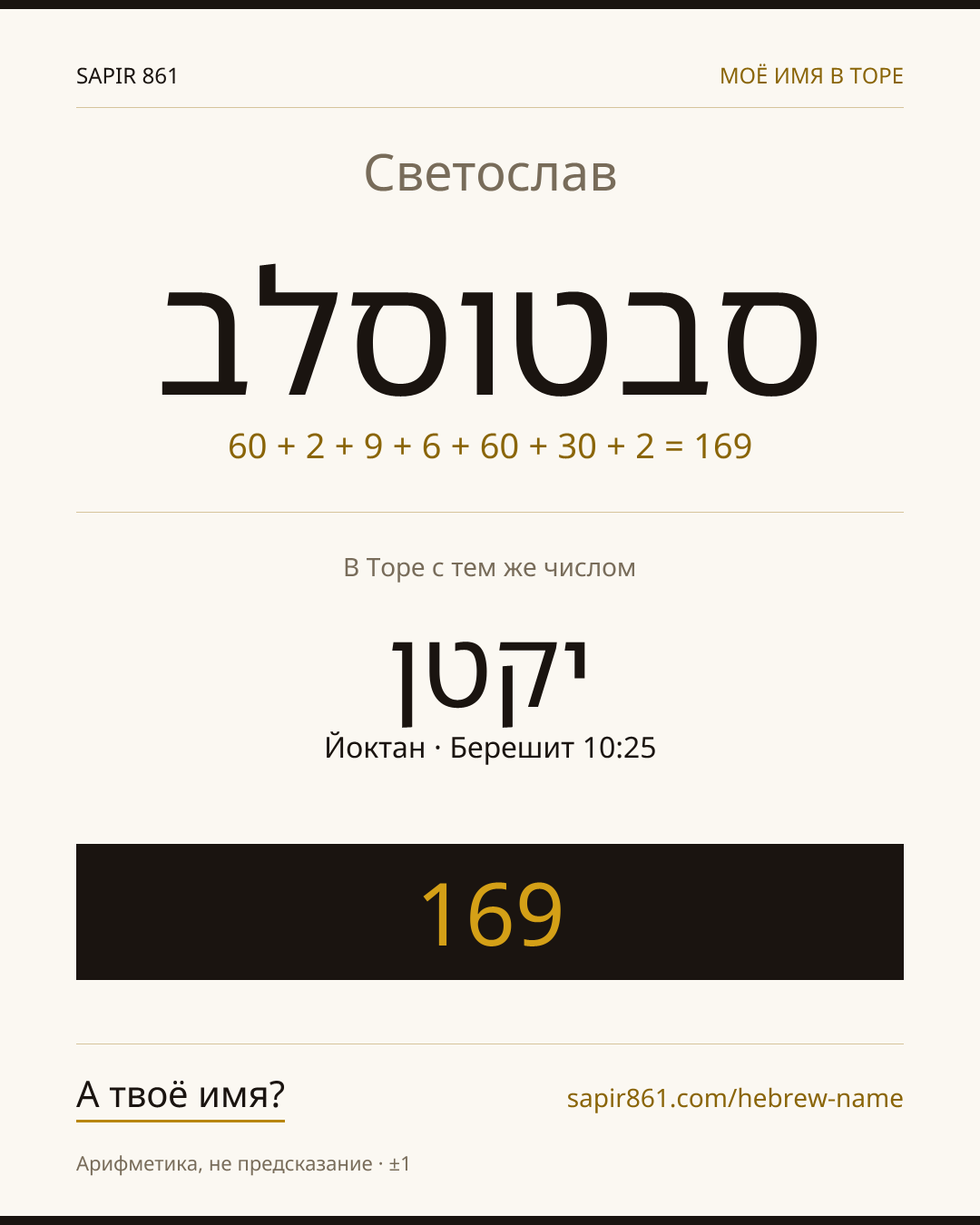 Светослав — סבטוסלב