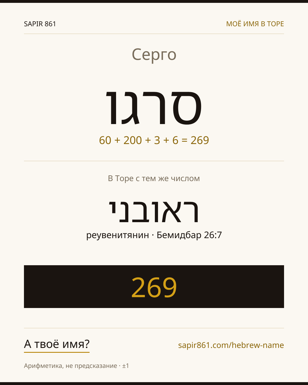 Серго — סרגו