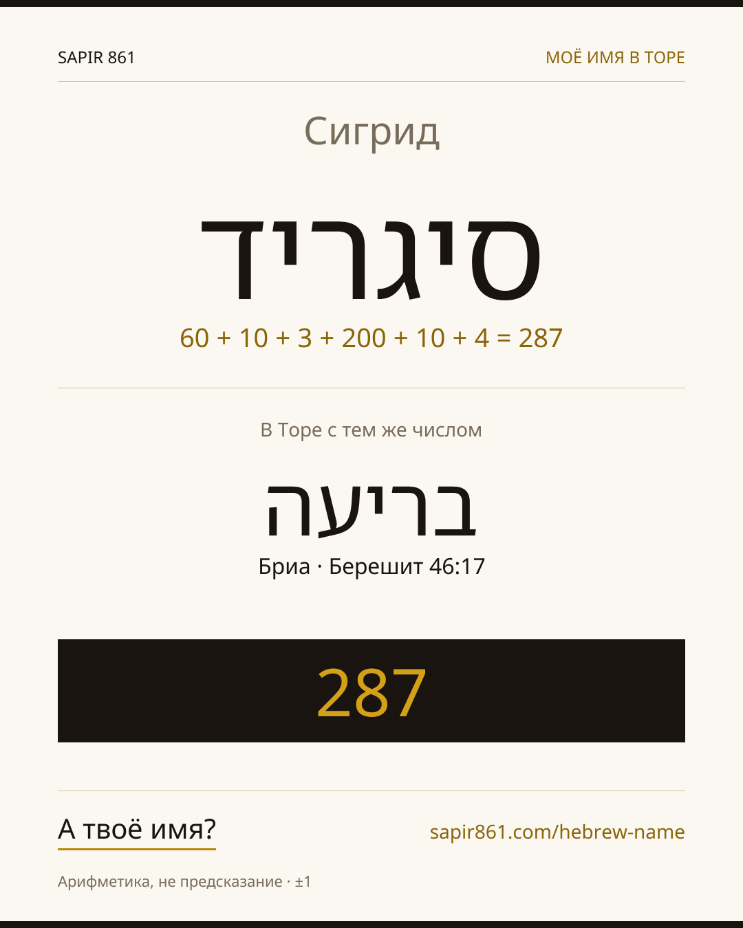Сигрид — סיגריד