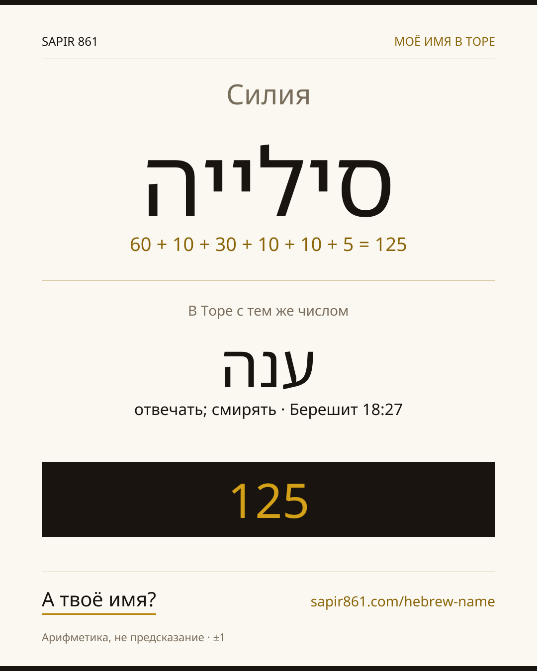 Силия — סילייה