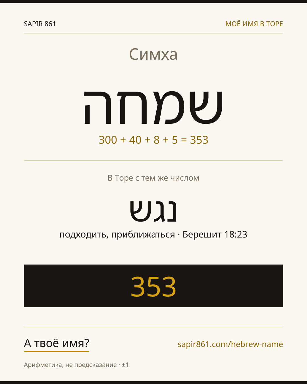 Симха — שמחה
