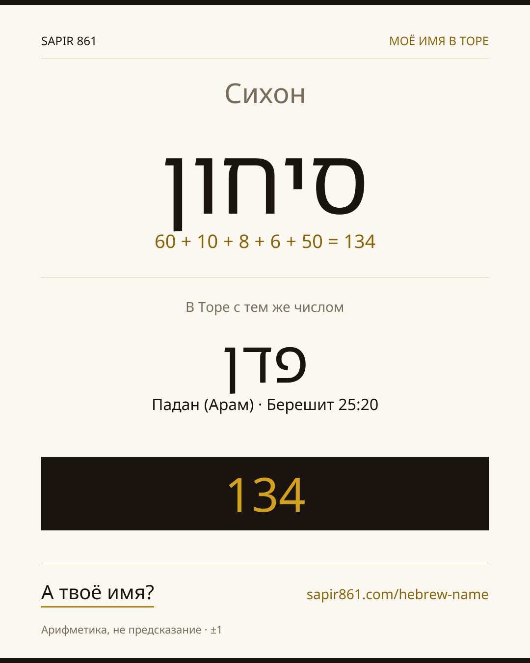 Сихон — סיחון